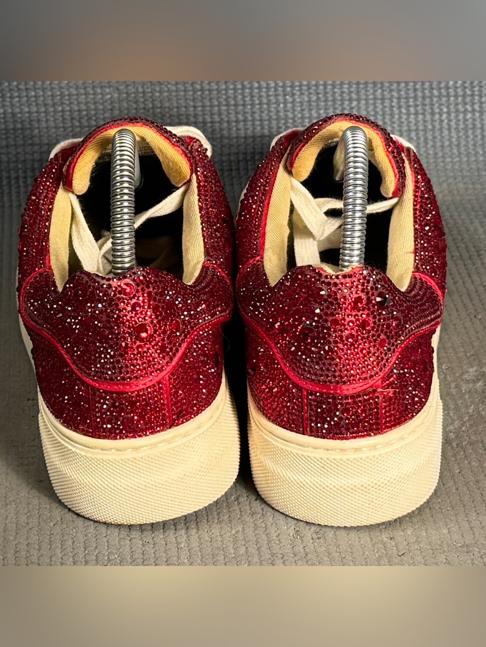 Betsey Johnson Sidny Rhinestone Embellished Family Platform Shoes Women’s Size 8 - Picture 7 of 9